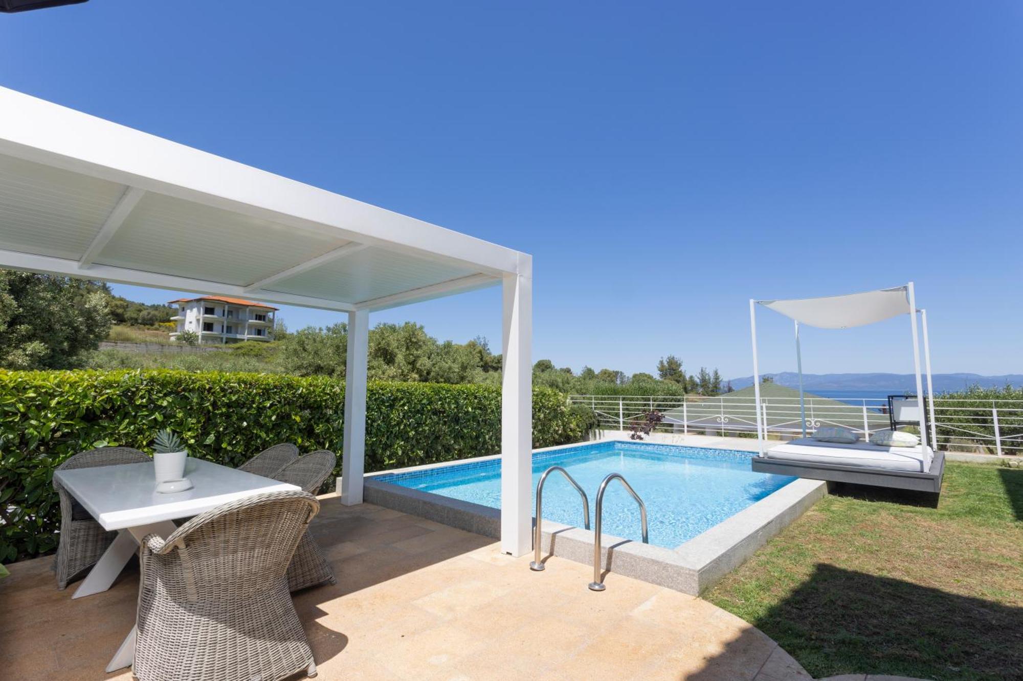Villa D'Oro - Luxury Villas & Suites Paliouri Kamer foto