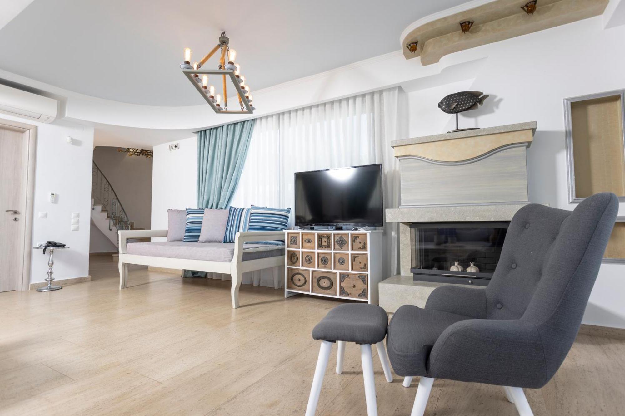Villa D'Oro - Luxury Villas & Suites Paliouri Kamer foto